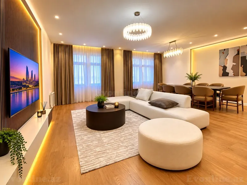 3 otaqlı Mənzil 176 m² Nizami m. Kirayə verilir