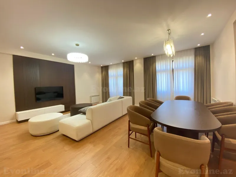 Kirayə verilir 3 otaqlı Mənzil Yeni tikili 176 m² Nizami m. - şəkil 2