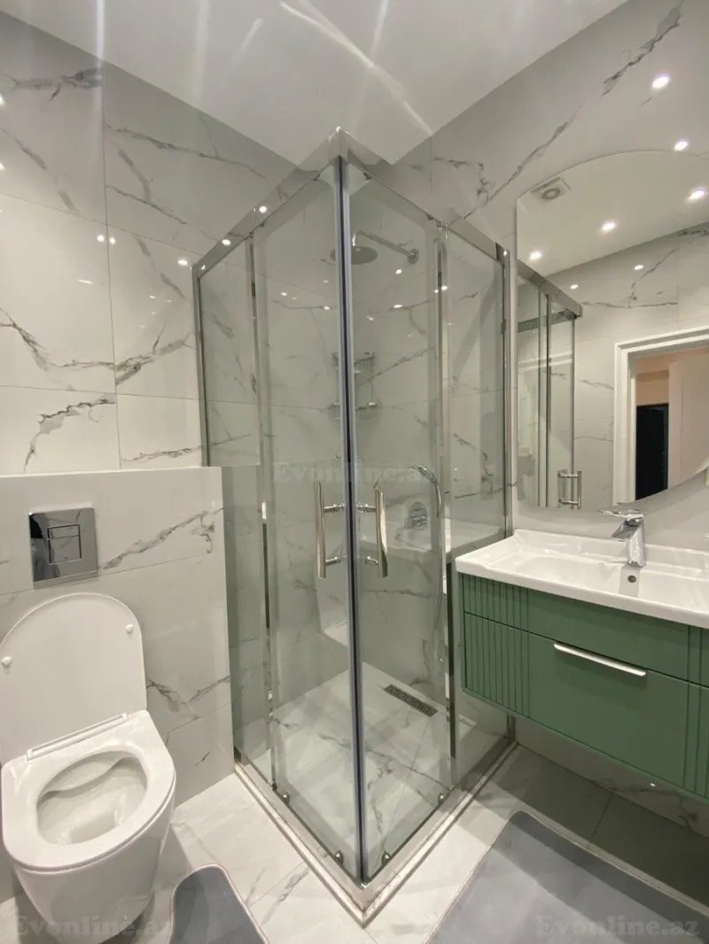 Kirayə verilir 3 otaqlı Mənzil Yeni tikili 176 m² Nizami m. - şəkil 8