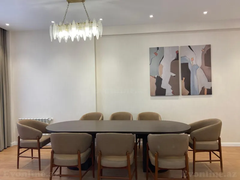 Kirayə verilir 3 otaqlı Mənzil Yeni tikili 176 m² Nizami m. - şəkil 9