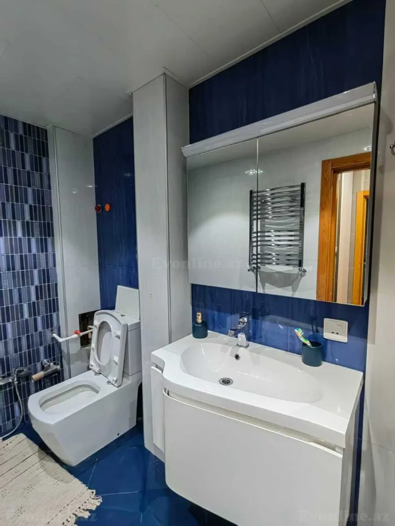 Kirayə verilir 3 otaqlı Mənzil Köhnə tikili 100 m² Nəsimi r. - şəkil 5