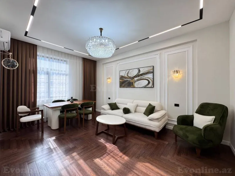 Satılır 2 otaqlı Mənzil Yeni tikili 86 m² Elmlər Akademiyası m. - şəkil 4