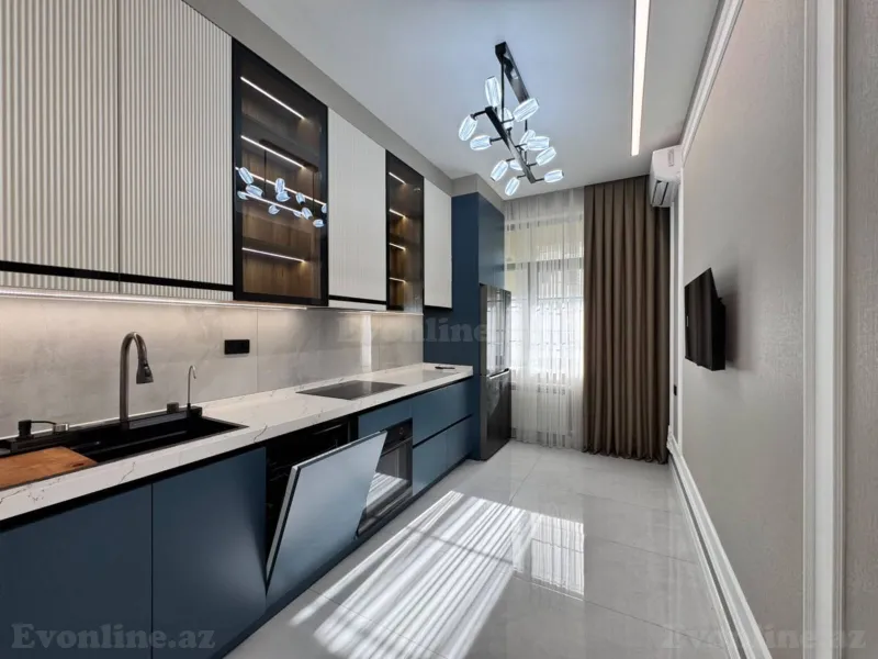 Satılır 2 otaqlı Mənzil Yeni tikili 86 m² Elmlər Akademiyası m. - şəkil 9