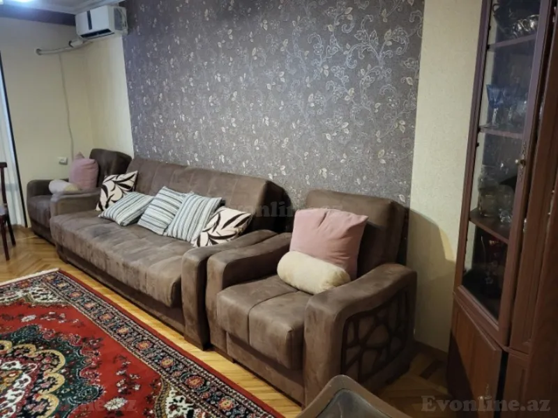 Kirayə verilir 3 otaqlı Mənzil Köhnə tikili 90 m² Elmlər Akademiyası m. - şəkil 3