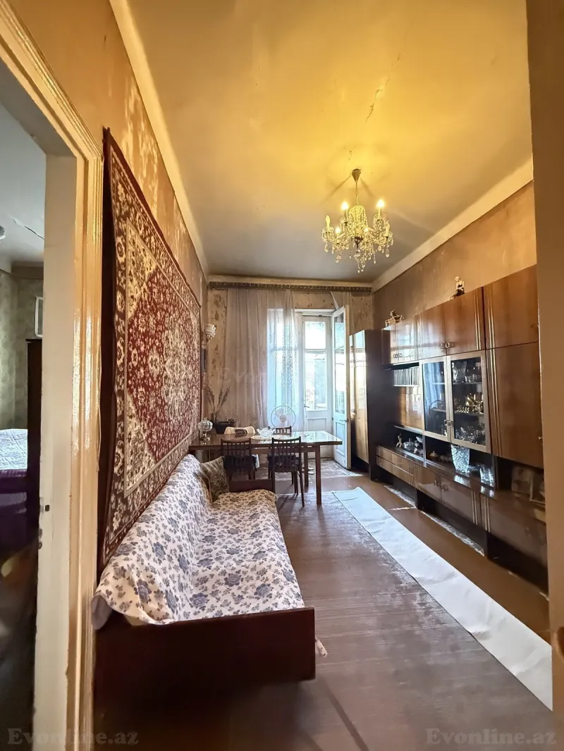 Satılır 2 otaqlı Mənzil Köhnə tikili 60 m² Nəriman Nərimanov m. - şəkil 3