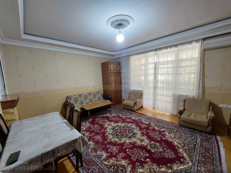 Kirayə verilir 2 otaqlı Mənzil Köhnə tikili 55 m² Nəsimi r. - şəkil 2