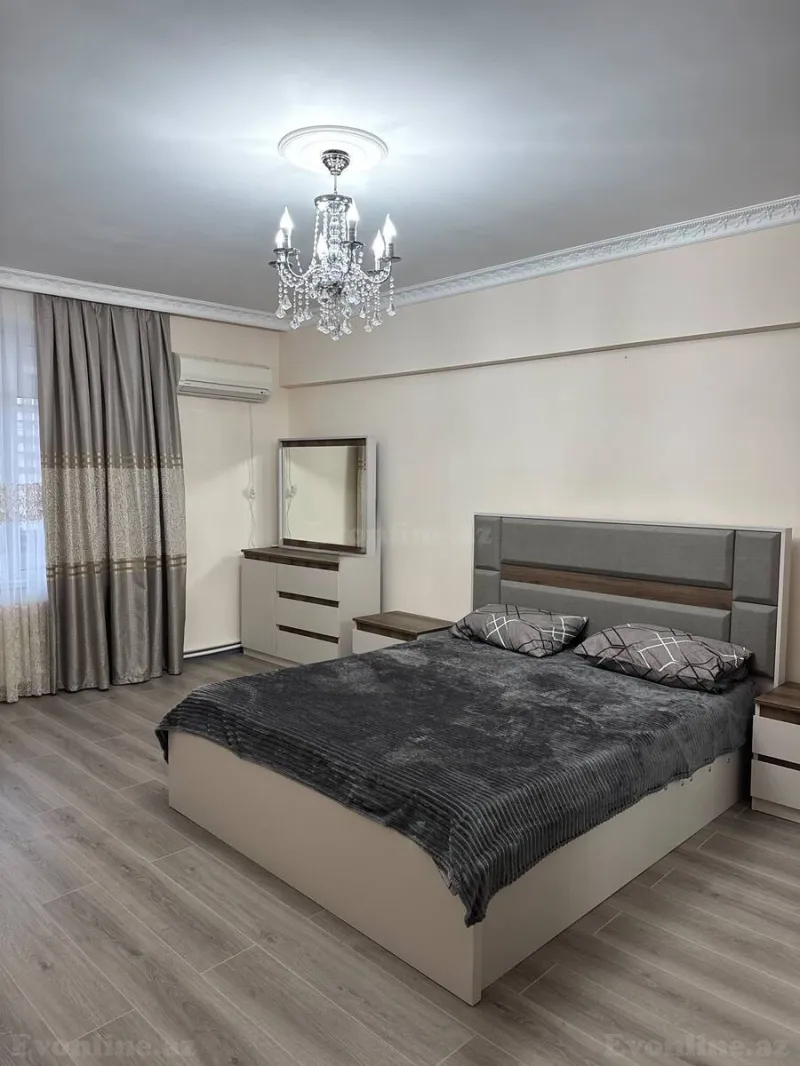 Kirayə verilir 3 otaqlı Mənzil Yeni tikili 70 m² Qara Qarayev m. - şəkil 2
