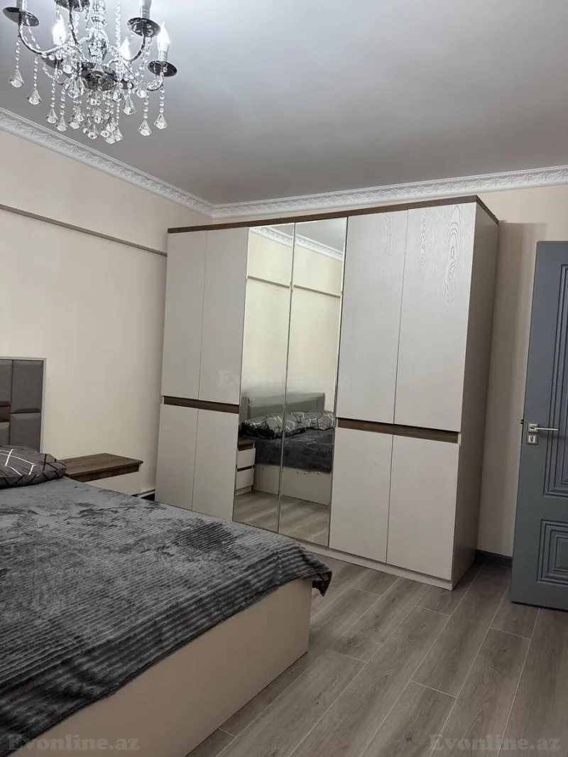 Kirayə verilir 3 otaqlı Mənzil Yeni tikili 70 m² Qara Qarayev m. - şəkil 3