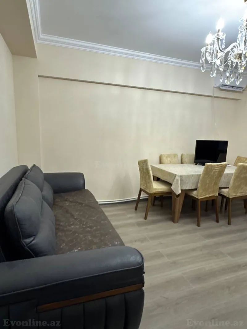 Kirayə verilir 3 otaqlı Mənzil Yeni tikili 70 m² Qara Qarayev m. - şəkil 5