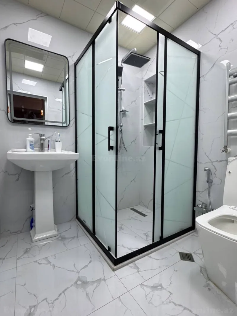 Kirayə verilir 3 otaqlı Mənzil Yeni tikili 70 m² Qara Qarayev m. - şəkil 7