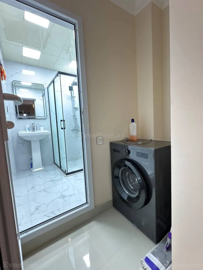 Kirayə verilir 3 otaqlı Mənzil Yeni tikili 70 m² Qara Qarayev m. - şəkil 8