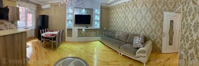 Kirayə verilir 2 otaqlı Mənzil Yeni tikili 70 m² İnşaatçılar m. - şəkil 3