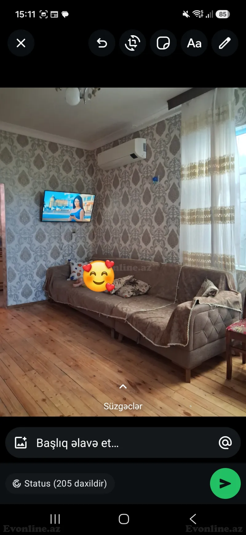 Satılır 3 otaqlı Həyət evi 70 m² Binəqədi - şəkil 3