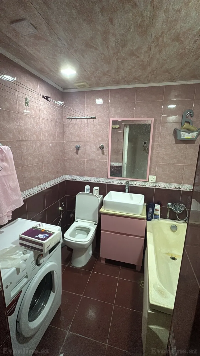 Kirayə verilir 2 otaqlı Mənzil Köhnə tikili 44 m² Gənclik m. - şəkil 3