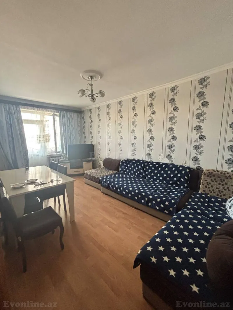 Satılır 3 otaqlı Mənzil Köhnə tikili 80 m² Həzi Aslanov m. - şəkil 2