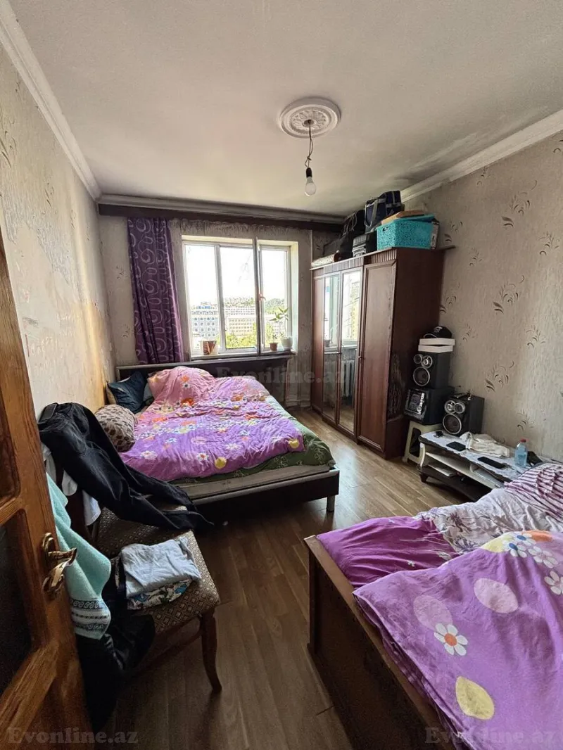 Satılır 3 otaqlı Mənzil Köhnə tikili 80 m² Həzi Aslanov m. - şəkil 4
