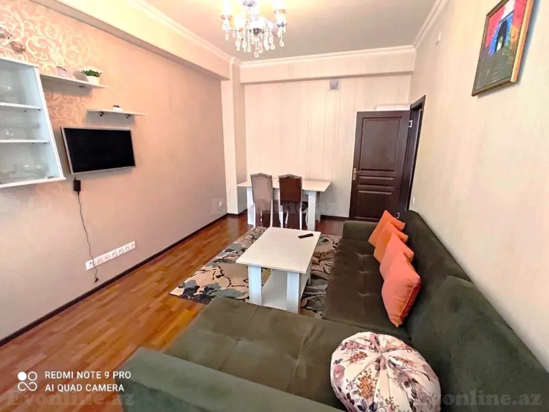 Kirayə verilir 1 otaqlı Mənzil Yeni tikili 38 m² Yasamal r. - şəkil 3