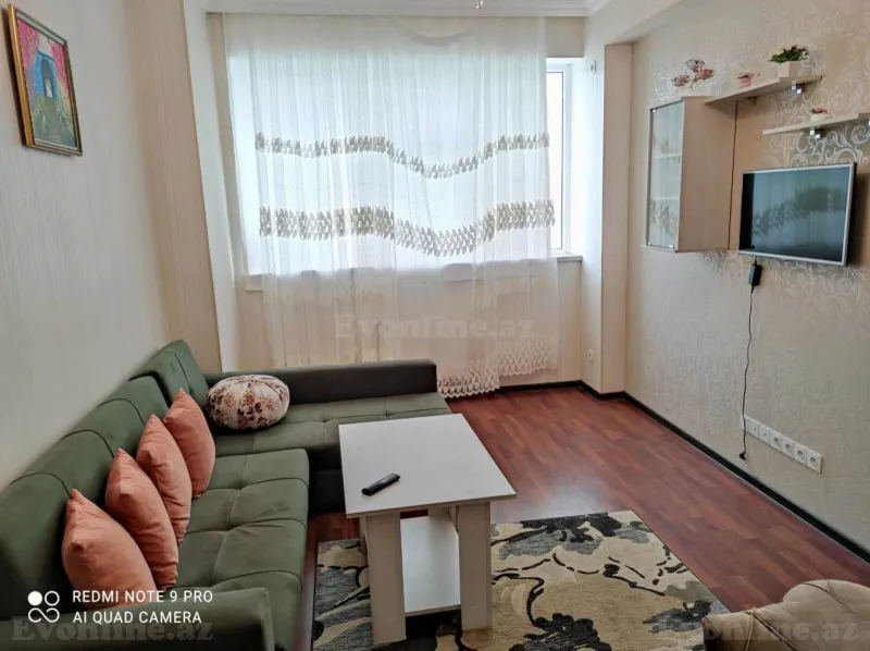 Kirayə verilir 1 otaqlı Mənzil Yeni tikili 38 m² Yasamal r. - şəkil 4