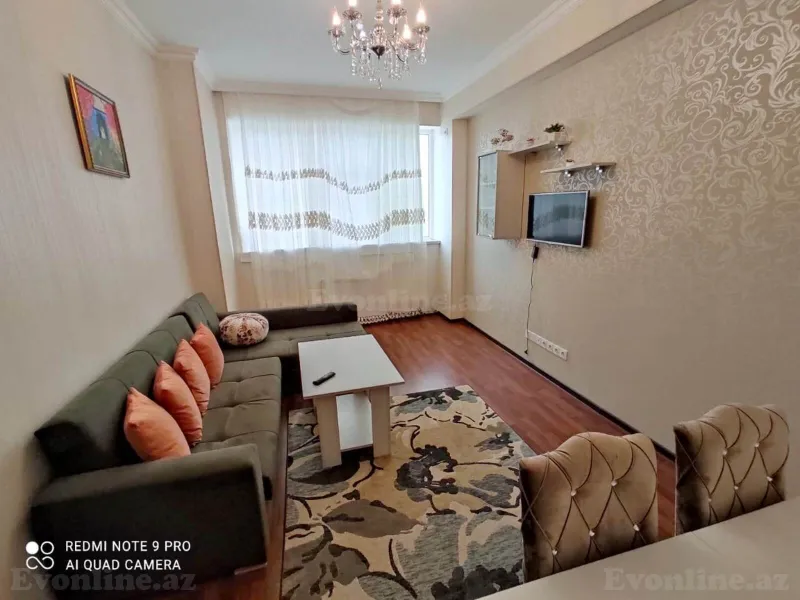 Kirayə verilir 1 otaqlı Mənzil Yeni tikili 38 m² Yasamal r. - şəkil 8
