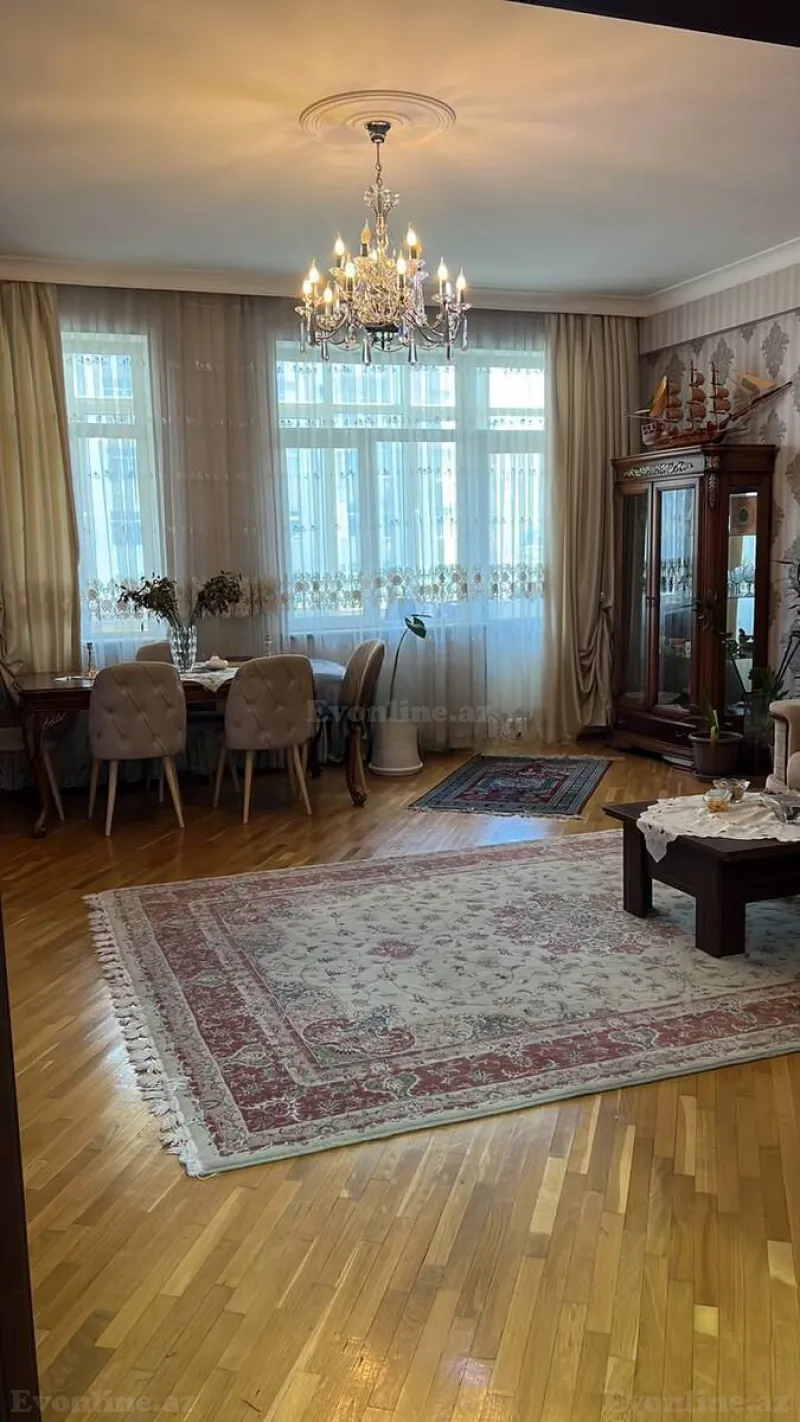 Kirayə verilir 3 otaqlı Mənzil Yeni tikili 150 m² 8 Noyabr m. - şəkil 4