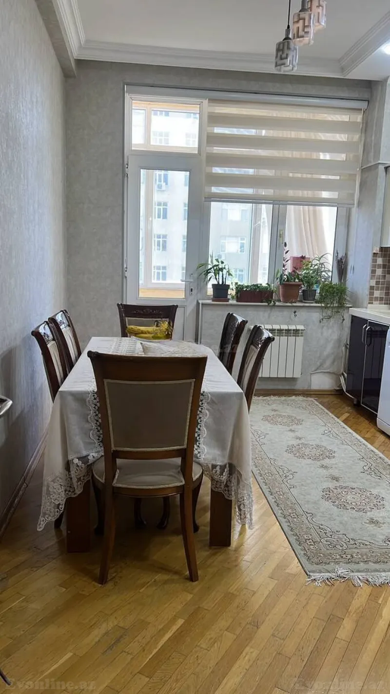 Kirayə verilir 3 otaqlı Mənzil Yeni tikili 150 m² 8 Noyabr m. - şəkil 9