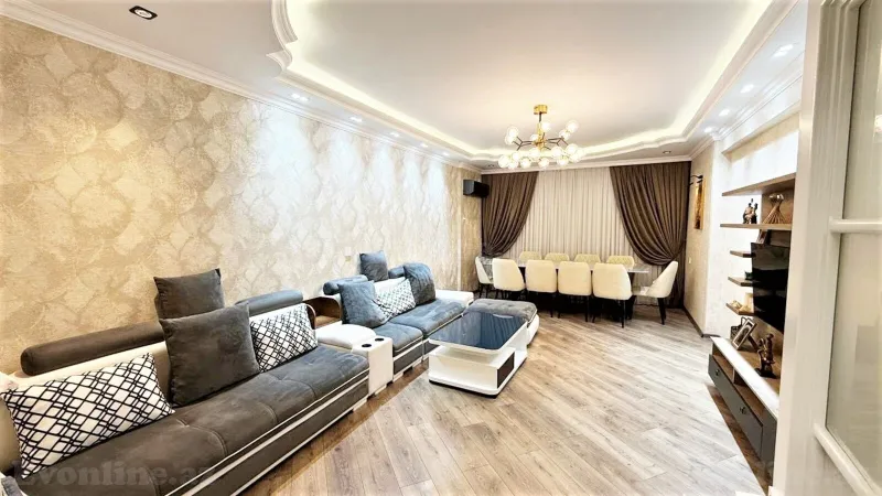 3 otaqlı Mənzil 128 m² Nəsimi m. Satılır