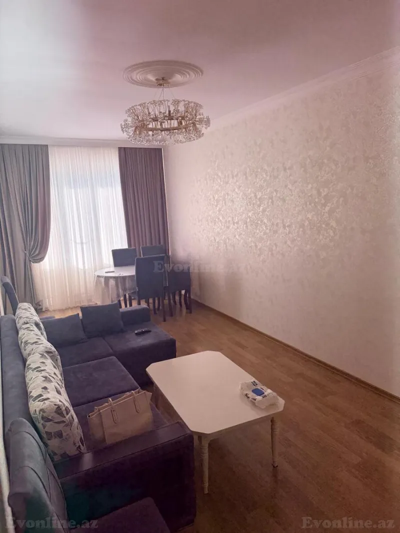 Satılır 2 otaqlı Mənzil Yeni tikili 63 m² Memar Əcəmi m. - şəkil 2