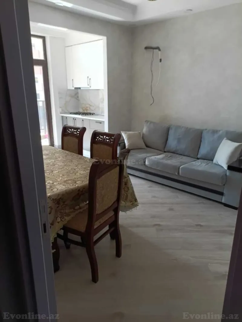 Kirayə verilir 2 otaqlı Mənzil Yeni tikili 60 m² Dərnəgül m. - şəkil 3