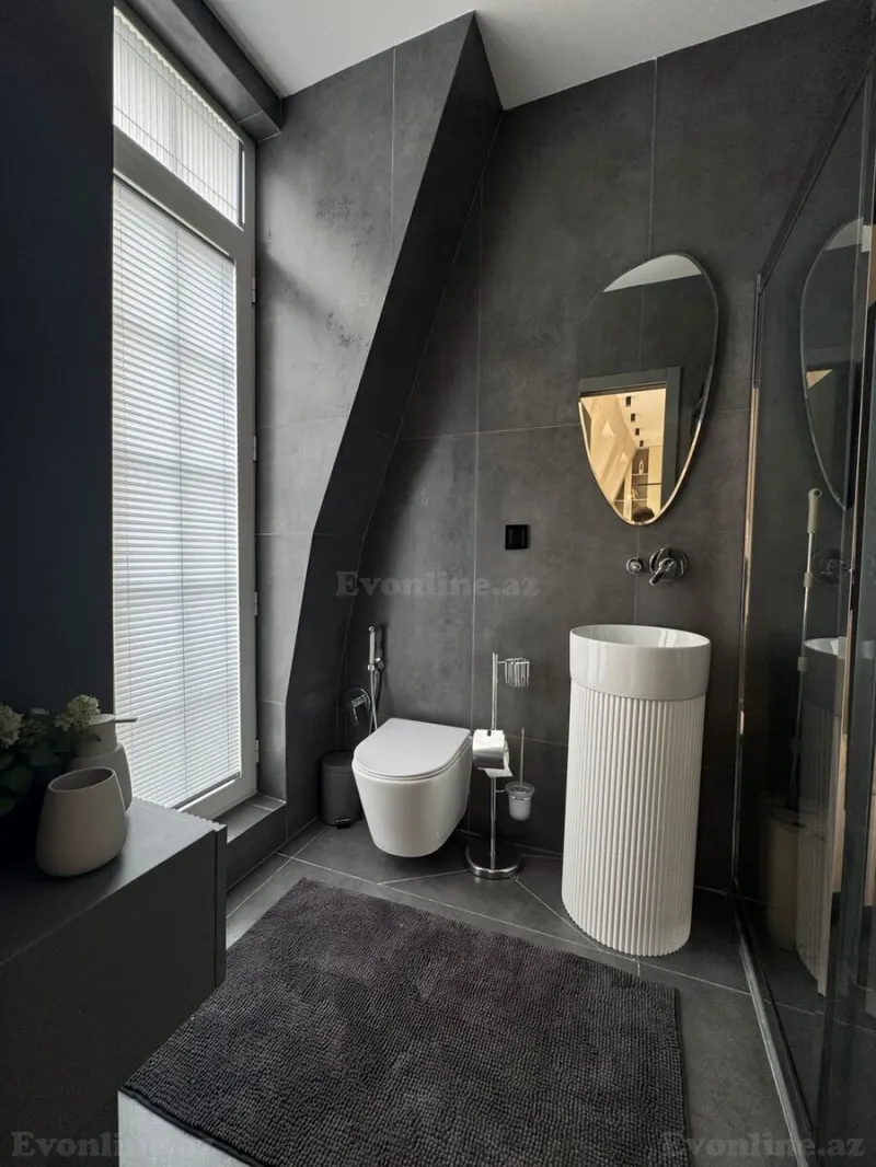 Kirayə verilir 2 otaqlı Mənzil Yeni tikili 72 m² Ağ şəhər - şəkil 16