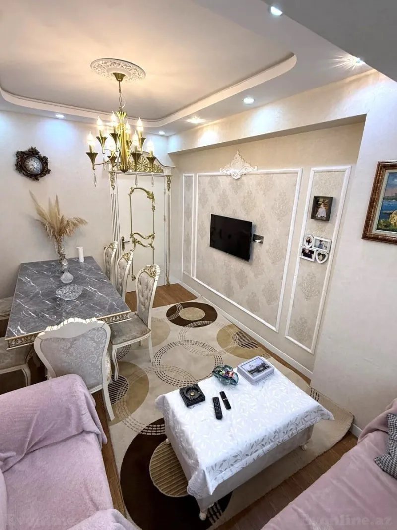 Satılır 3 otaqlı Mənzil Yeni tikili 89 m² Koroğlu m. - şəkil 5
