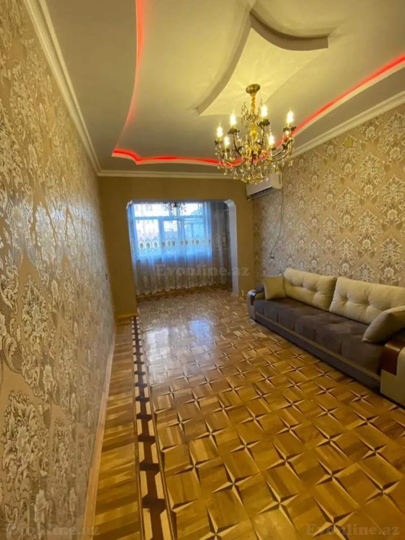 Kirayə verilir 4 otaqlı Mənzil Köhnə tikili 95 m² 8-ci mikrorayon - şəkil 3