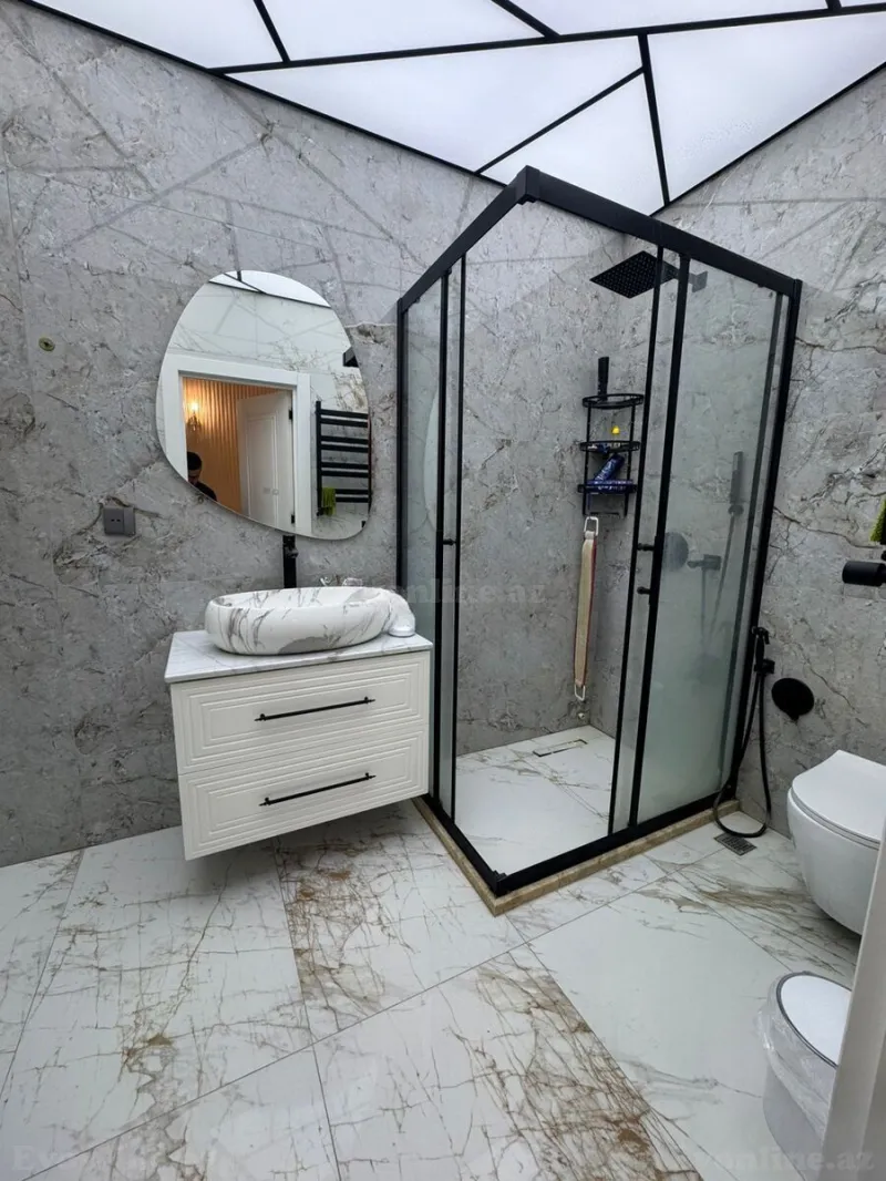 Satılır 4 otaqlı Mənzil Yeni tikili 131 m² Həzi Aslanov m. - şəkil 6