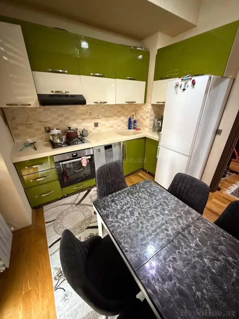 Satılır 3 otaqlı Mənzil Yeni tikili 80 m² Qara Qarayev m. - şəkil 5