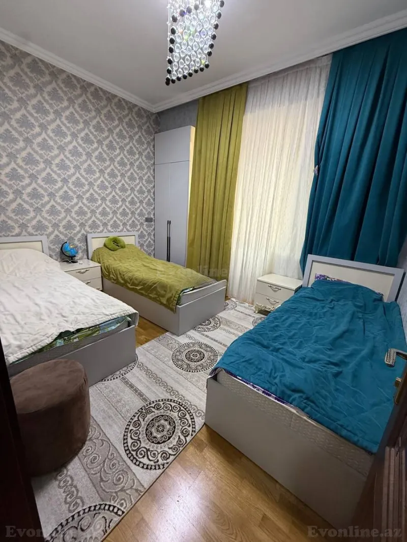 Satılır 3 otaqlı Mənzil Yeni tikili 80 m² Qara Qarayev m. - şəkil 7