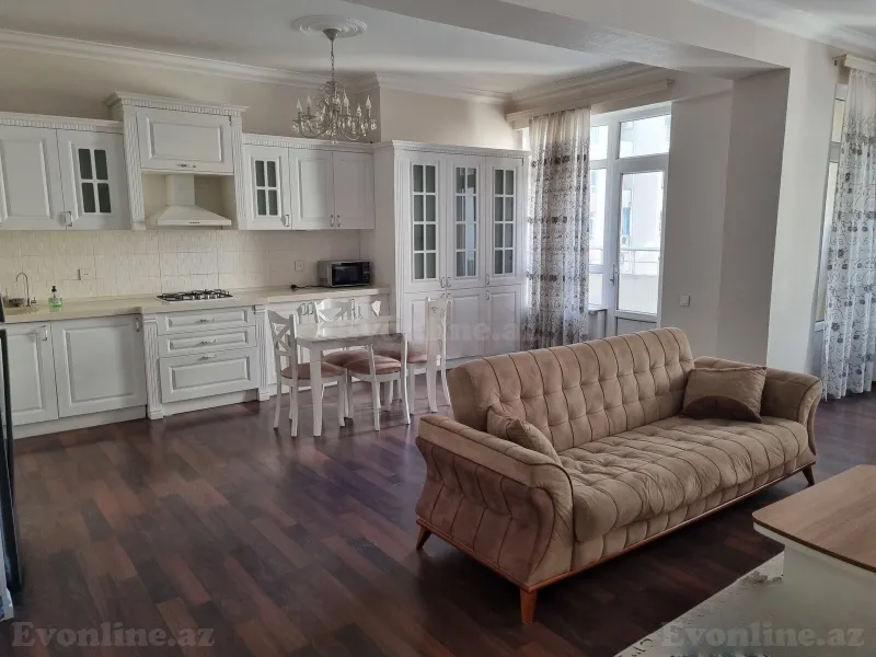 Kirayə verilir 3 otaqlı Mənzil Yeni tikili 120 m² Xətai r. - şəkil 2