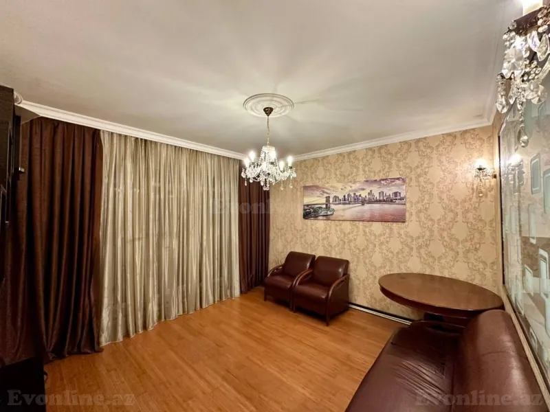 Kirayə verilir 2 otaqlı Mənzil Yeni tikili 65 m² İnşaatçılar m. - şəkil 2