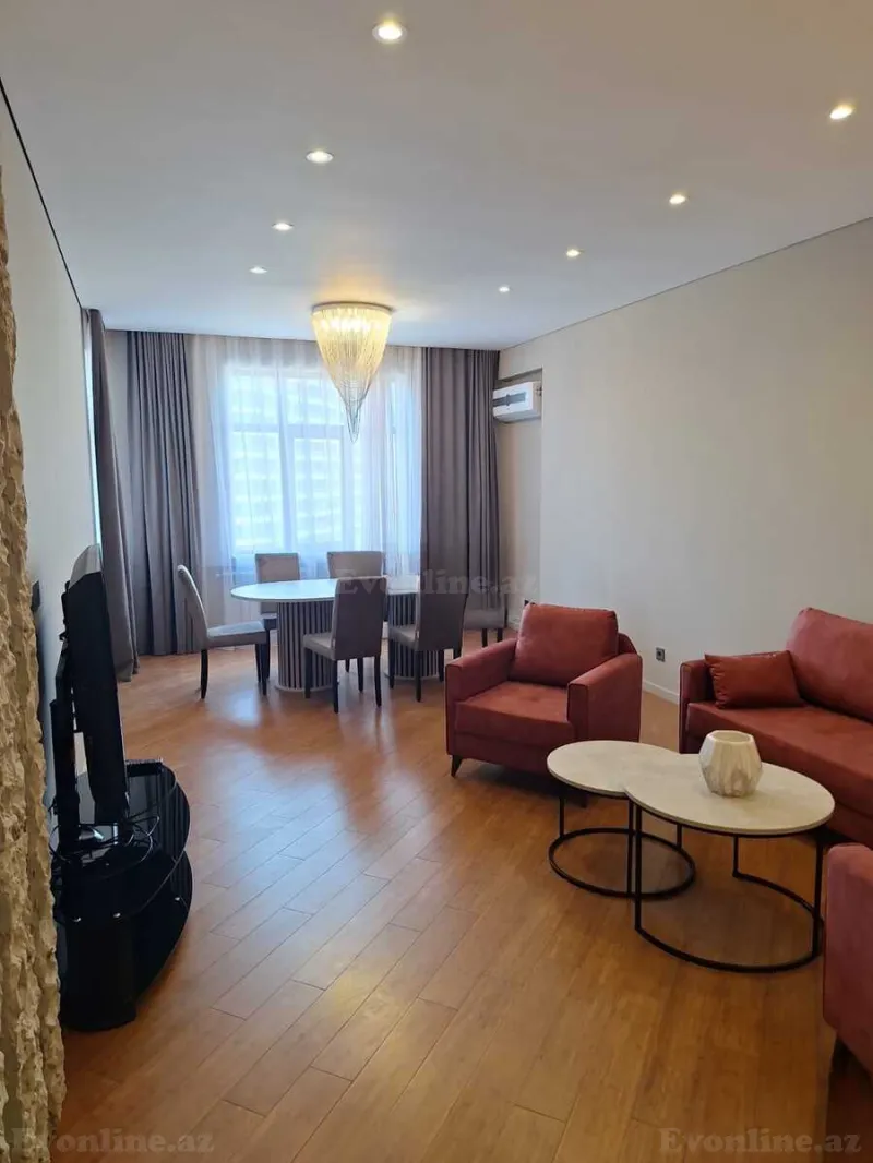 Kirayə verilir 3 otaqlı Mənzil Yeni tikili 110 m² Gənclik m. - şəkil 3