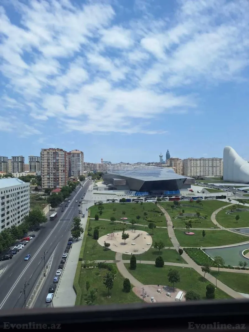 Kirayə verilir 3 otaqlı Mənzil Yeni tikili 110 m² Gənclik m. - şəkil 17