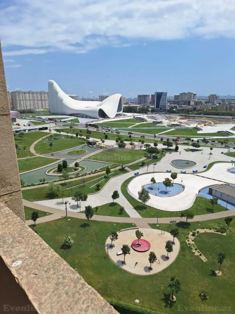 Kirayə verilir 3 otaqlı Mənzil Yeni tikili 110 m² Gənclik m. - şəkil 18