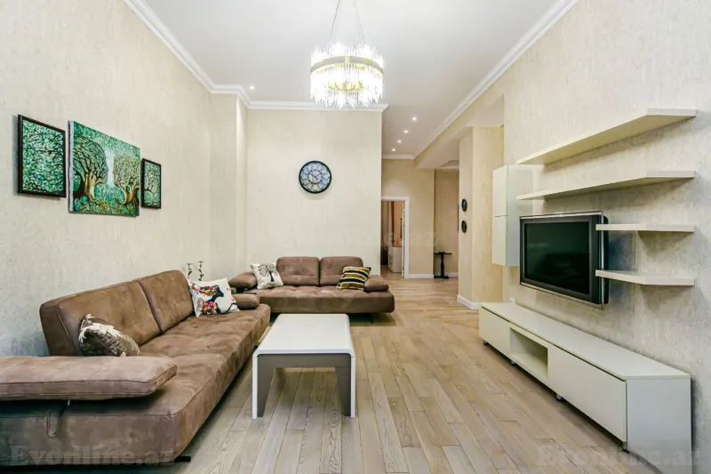 Kirayə verilir 3 otaqlı Mənzil Yeni tikili 120 m² Sahil m. - şəkil 4