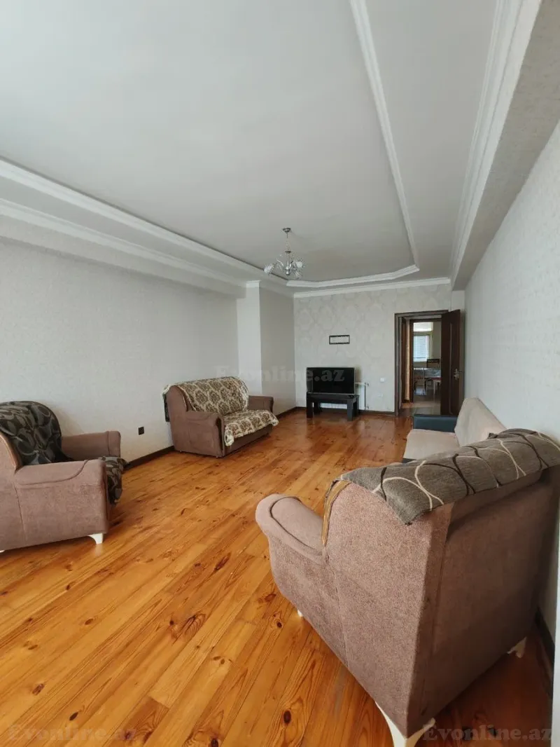Kirayə verilir 2 otaqlı Mənzil Yeni tikili 90 m² İnşaatçılar m. - şəkil 12