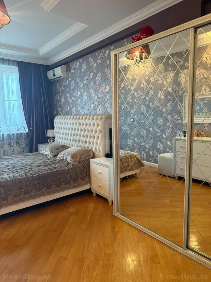 Kirayə verilir 4 otaqlı Mənzil Yeni tikili 140 m² 7-ci mikrorayon - şəkil 3
