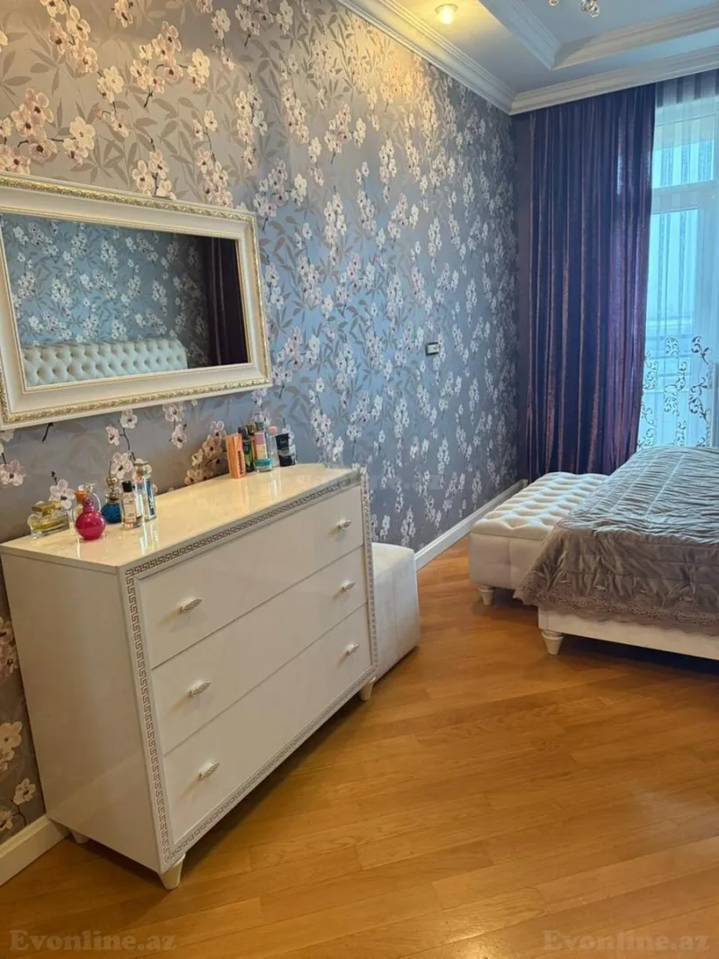 Kirayə verilir 4 otaqlı Mənzil Yeni tikili 140 m² 7-ci mikrorayon - şəkil 11