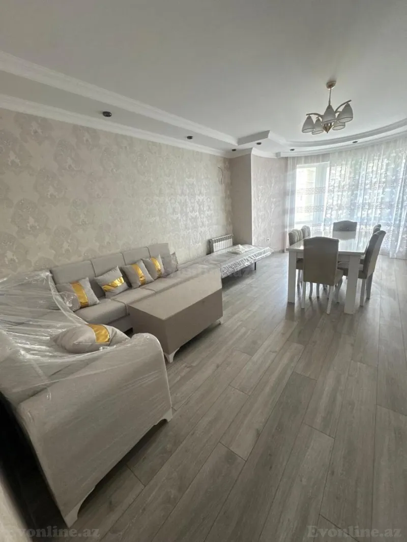 Kirayə verilir 3 otaqlı Mənzil Yeni tikili 134 m² Nəsimi r. - şəkil 2