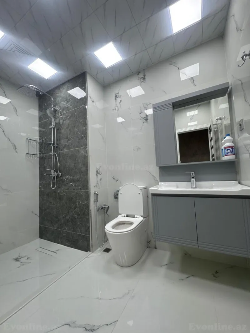 Kirayə verilir 3 otaqlı Mənzil Yeni tikili 134 m² Nəsimi r. - şəkil 10