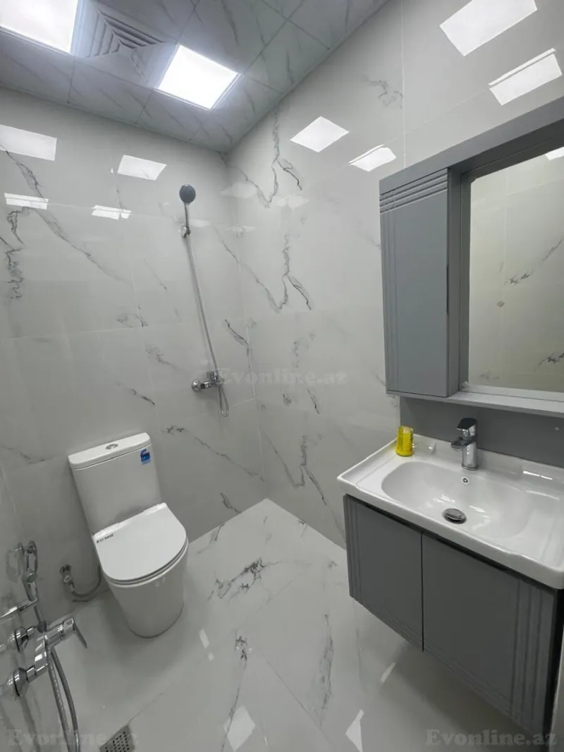 Kirayə verilir 3 otaqlı Mənzil Yeni tikili 134 m² Nəsimi r. - şəkil 11
