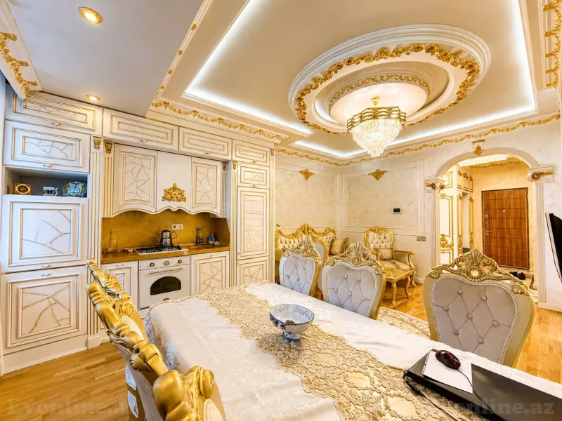 Satılır 2 otaqlı Mənzil Yeni tikili 70 m² 8 Noyabr m. - şəkil 2