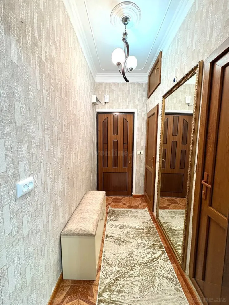 Kirayə verilir 2 otaqlı Mənzil Köhnə tikili 50 m² Memar Əcəmi m. - şəkil 9