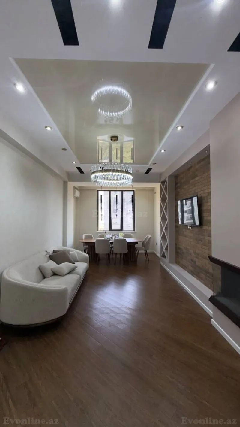 Satılır 3 otaqlı Mənzil Yeni tikili 130 m² Nəsimi r. - şəkil 2