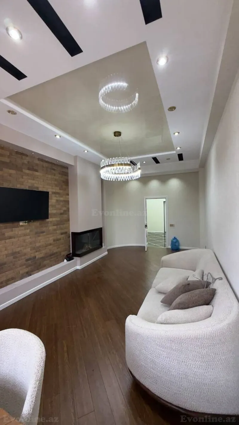 Satılır 3 otaqlı Mənzil Yeni tikili 130 m² Nəsimi r. - şəkil 4